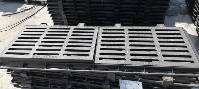 红古球墨铸铁连体双篦展示